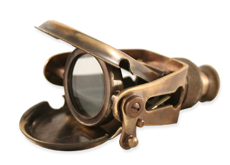 Brass Steampunk Telescope